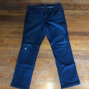 Like New LOFT Modern Straight Blue Jeans